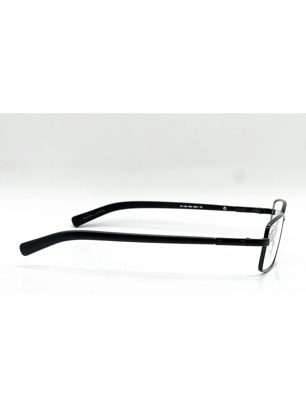 Ralph Lauren PH 1124 9050 Matte Gunmetal Rectangle Eyeglass Frames 55-17-135